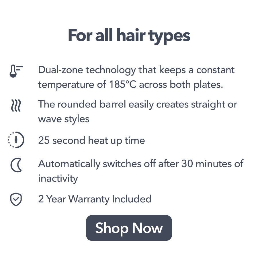 gold professional hair straightener