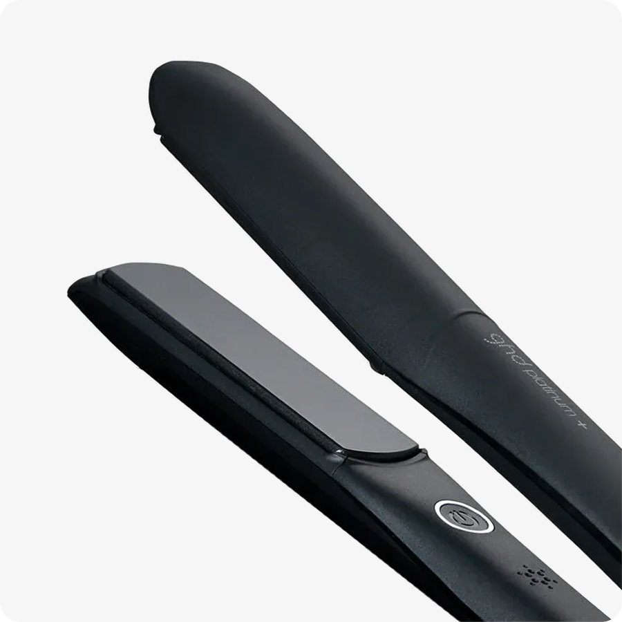 platinum+ hair straightener - black