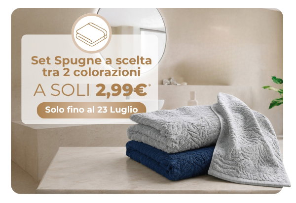 SET SPUGNE a scelta tra 2 colorazioni a soli 2,99 euro