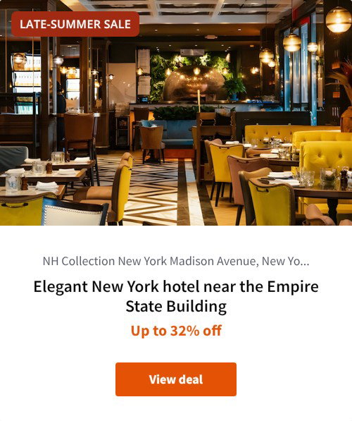 Elegant New York hotel near the Empire State Building