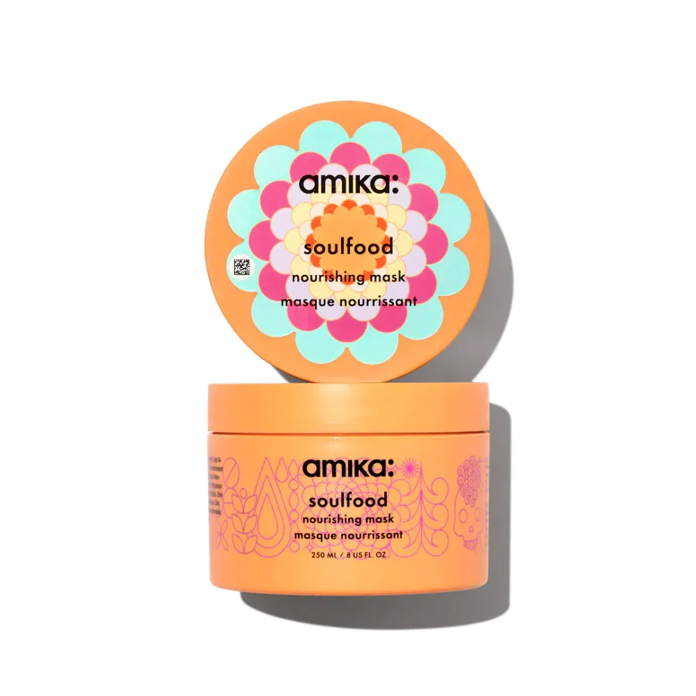 Image of amika soulfood nourishing hair mask