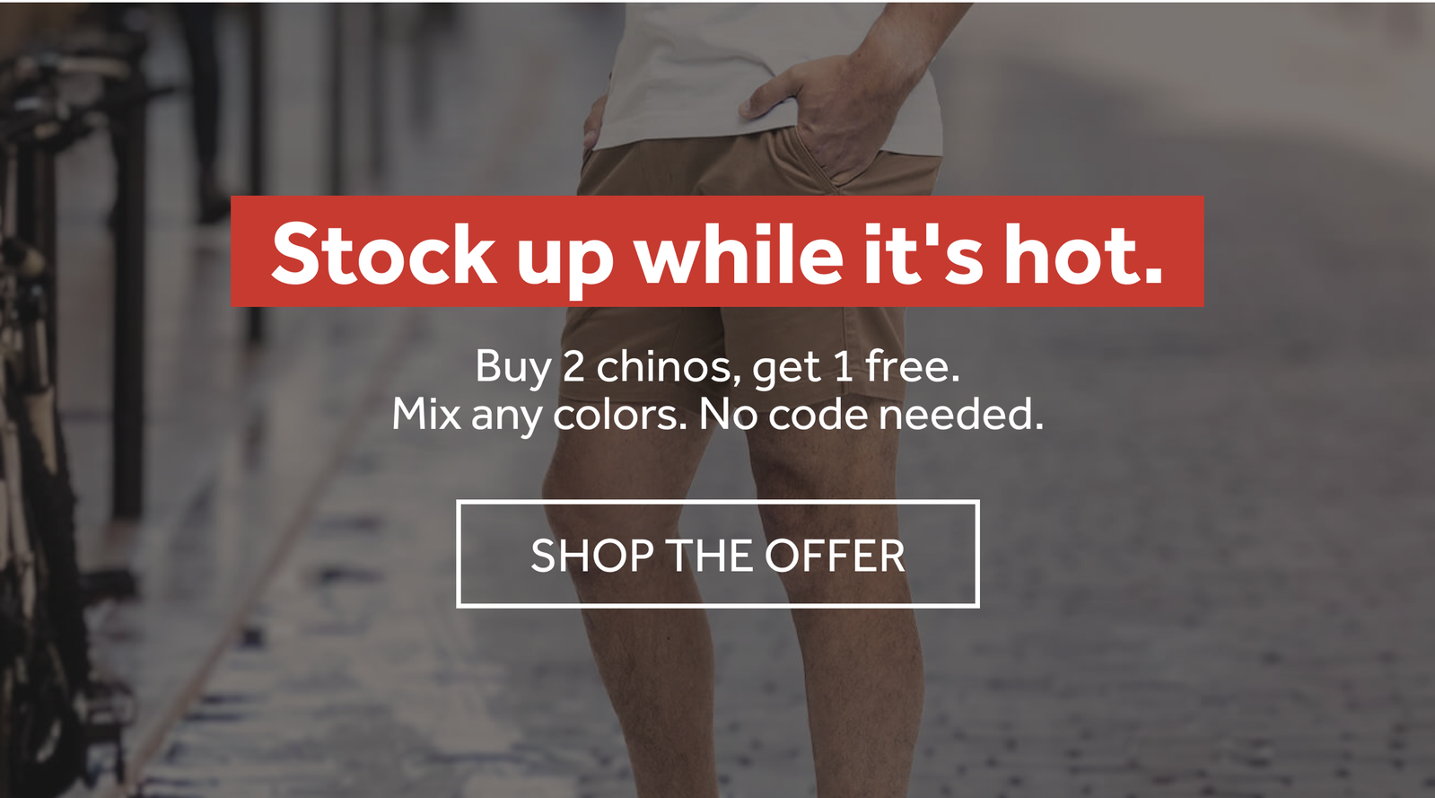 stock up while it's hot.