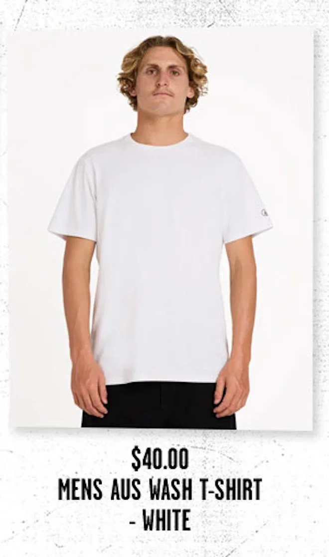 MENS-AUS-SOLID-T-SHIRT