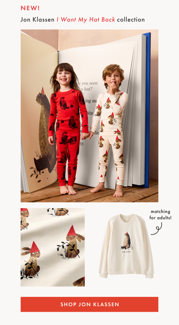 NEW! Jon Klassen I Want My Hat Back collection | SHOP JON KLASSEN