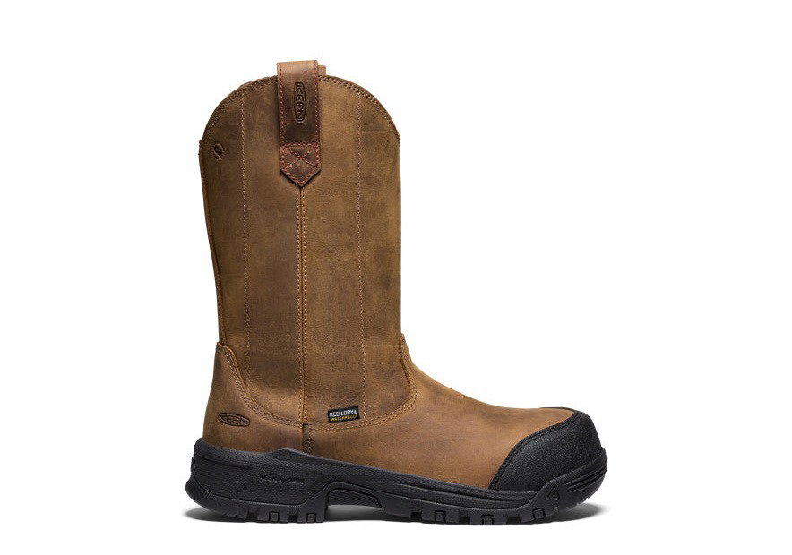 Women's Evanston Pull-On Waterproof Boot (Carbon Toe)
