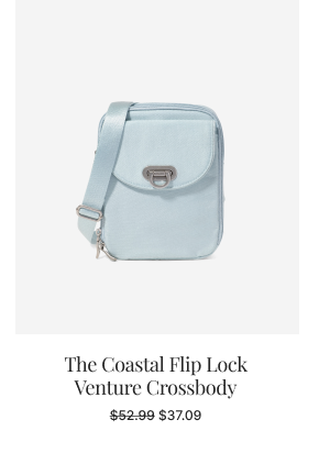 THE COASTAL FLIP LOCK VENTURE CROSSBODY