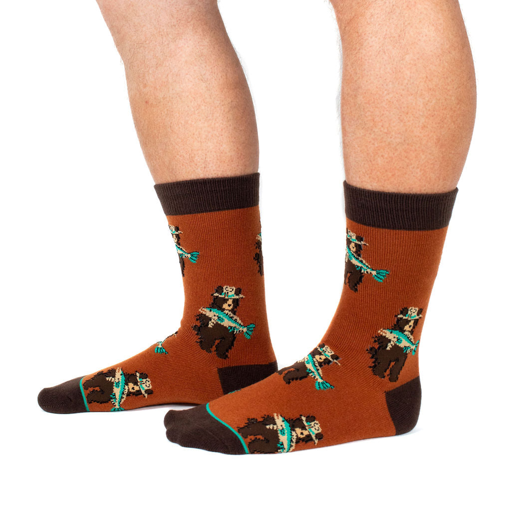 What a Catch! Wool Crew Socks