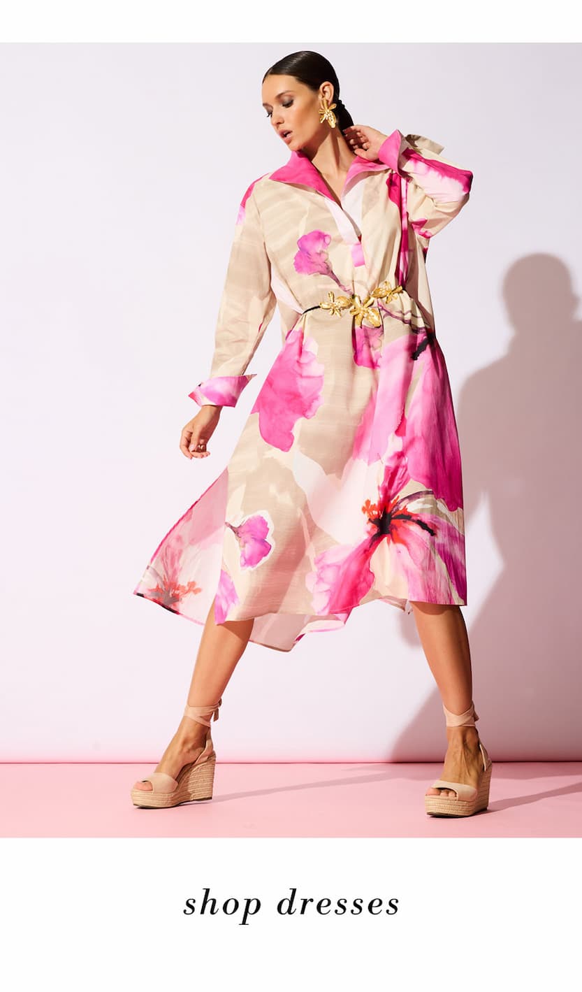 The Orchid Cotton Poplin Dress