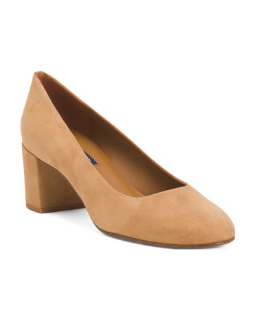 Suede Heels For Women