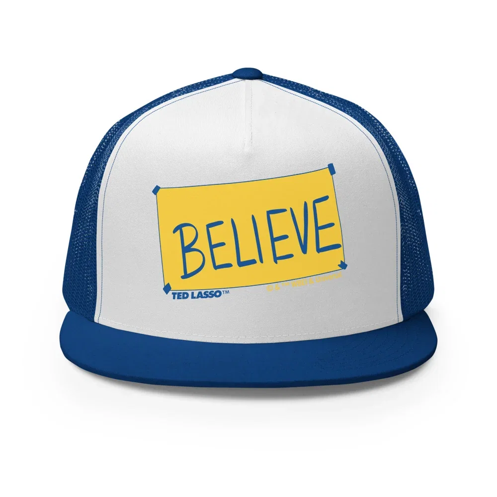Image of Ted Lasso Believe Trucker Hat