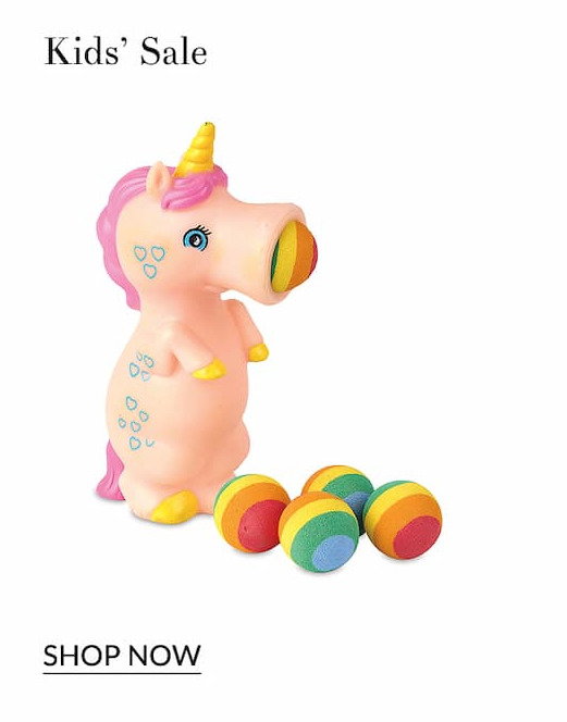 Kids' sale: unicorn popper