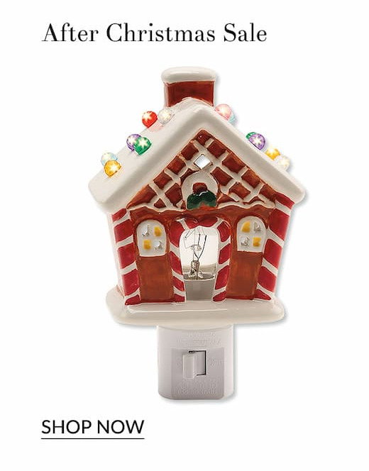 After Christmas sale: Gingerbread house nightlight