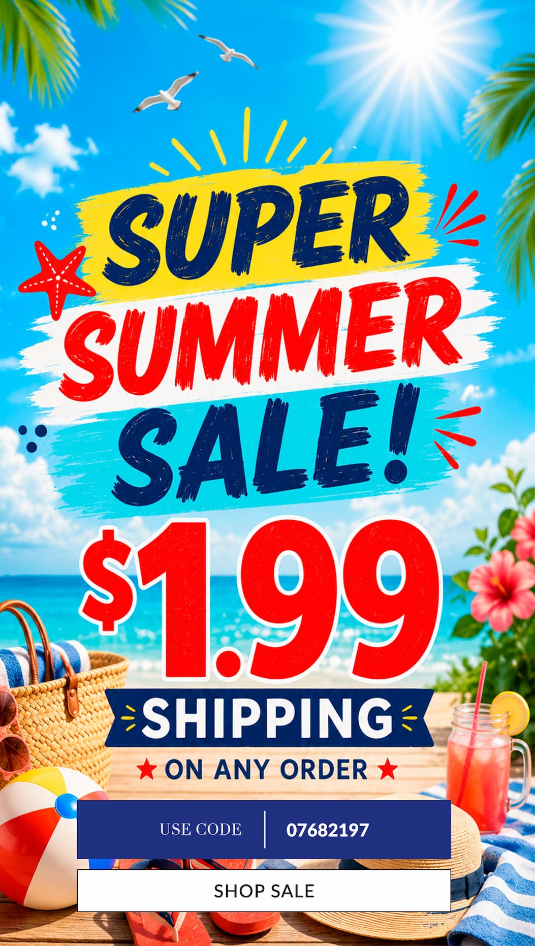$1.99 shipping on any order