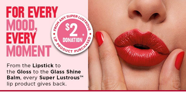 Revlon Super Lustrous range 40% off RRP at Chemist Warehouse. Sale ends 5 August 2026.