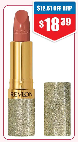 Revlon Super Lustrous Ultra Lipstick Cashmere 40% off RRP at Chemist Warehouse. Sale ends 5 August 2026.