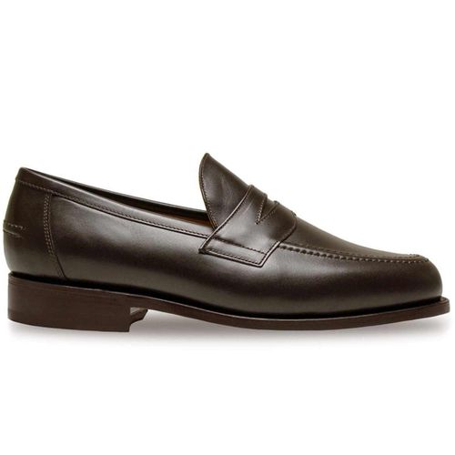 Sanders Aldwych Penny Loafers - Dark Brown