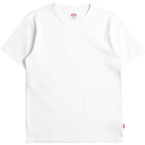 Healthknit Heavyweight Rib Crew T-Shirt - White