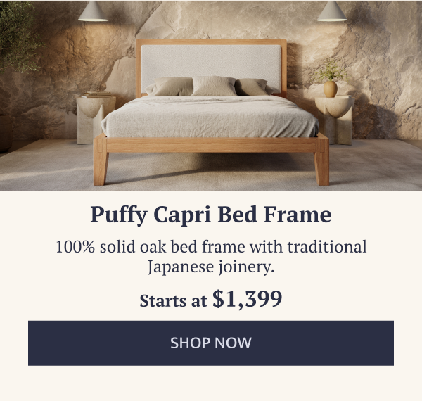 Puffy Capri Bed Frame