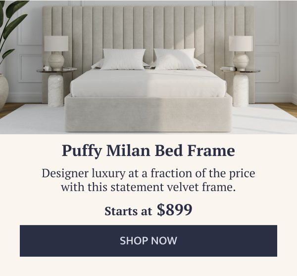 Puffy Milan Bed Frame