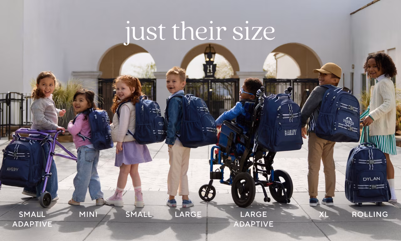 just their size