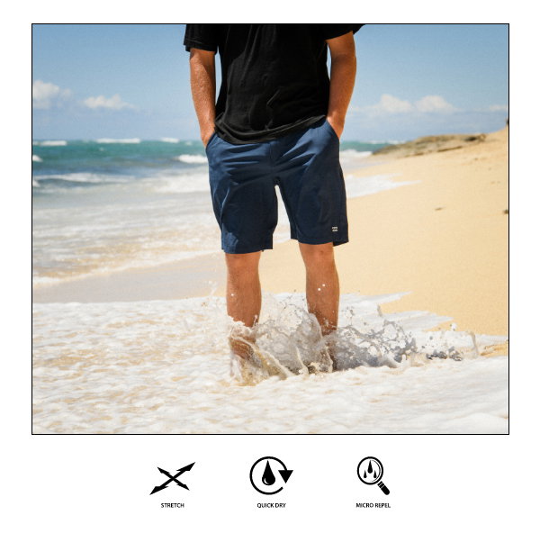 Crossfire Hybrid Shorts - 4 way stretch, quick dry, micro repel, submersibles.  