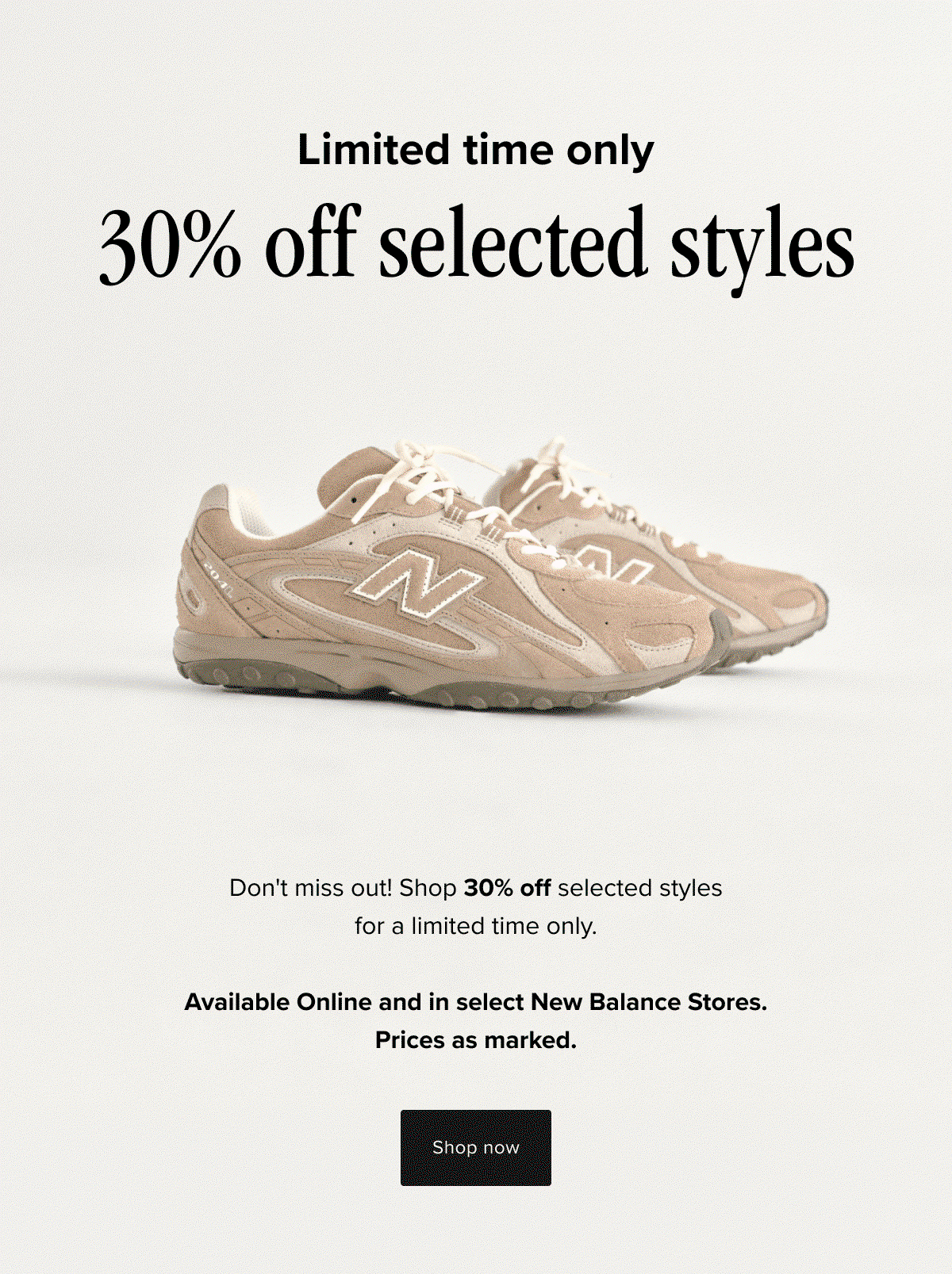 SHOP UP TO 30% OFF
