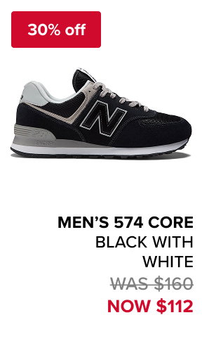 men’s 574 Core NIMBUS CLOUD with NB WHITE Was $160 Now $112