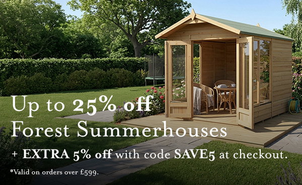 Up to 25% off Forest Summerhouses