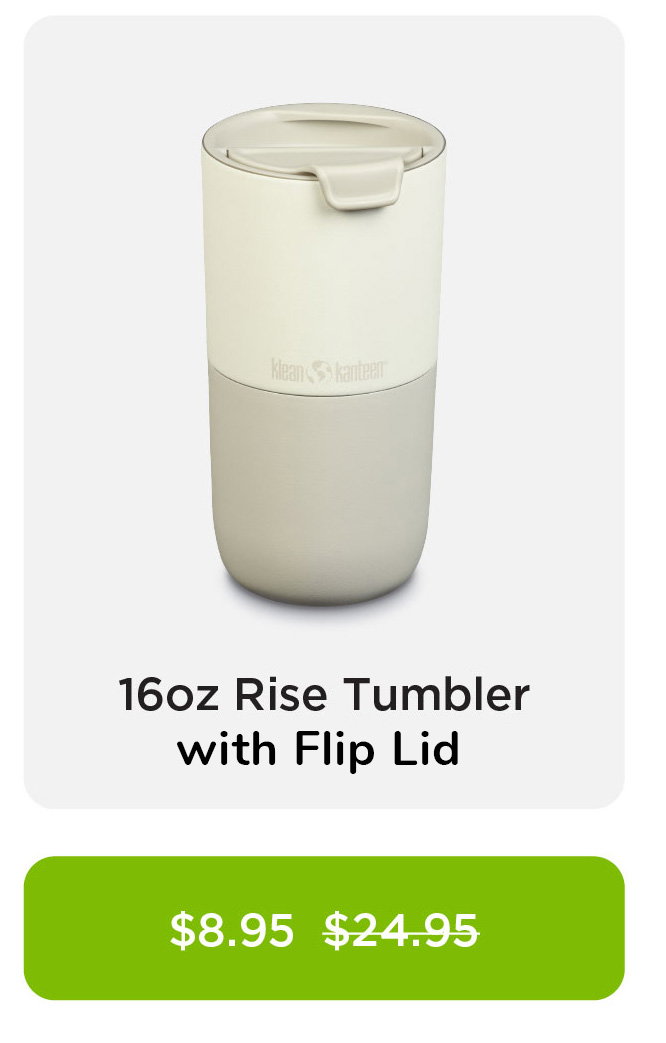 16oz RIse Tumbler with Flip Lid