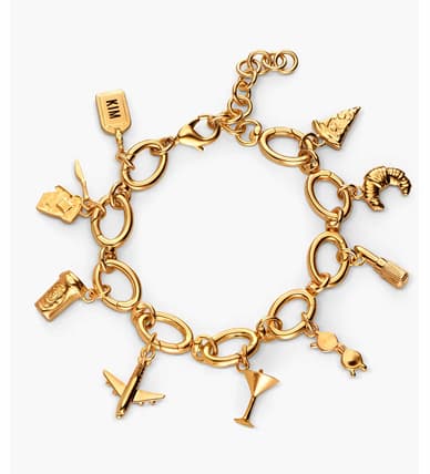 Chapters Charm Bracelet In Gold