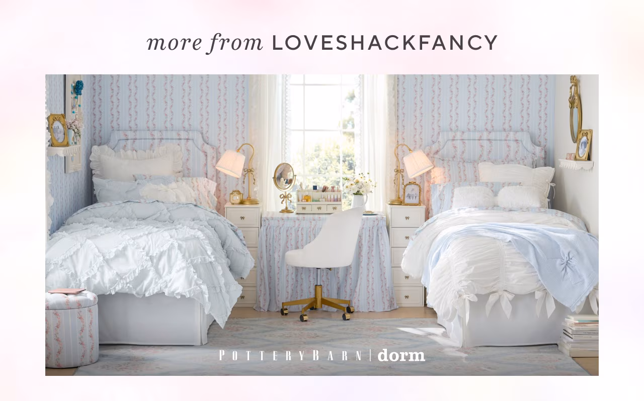 Pottery barn dorm