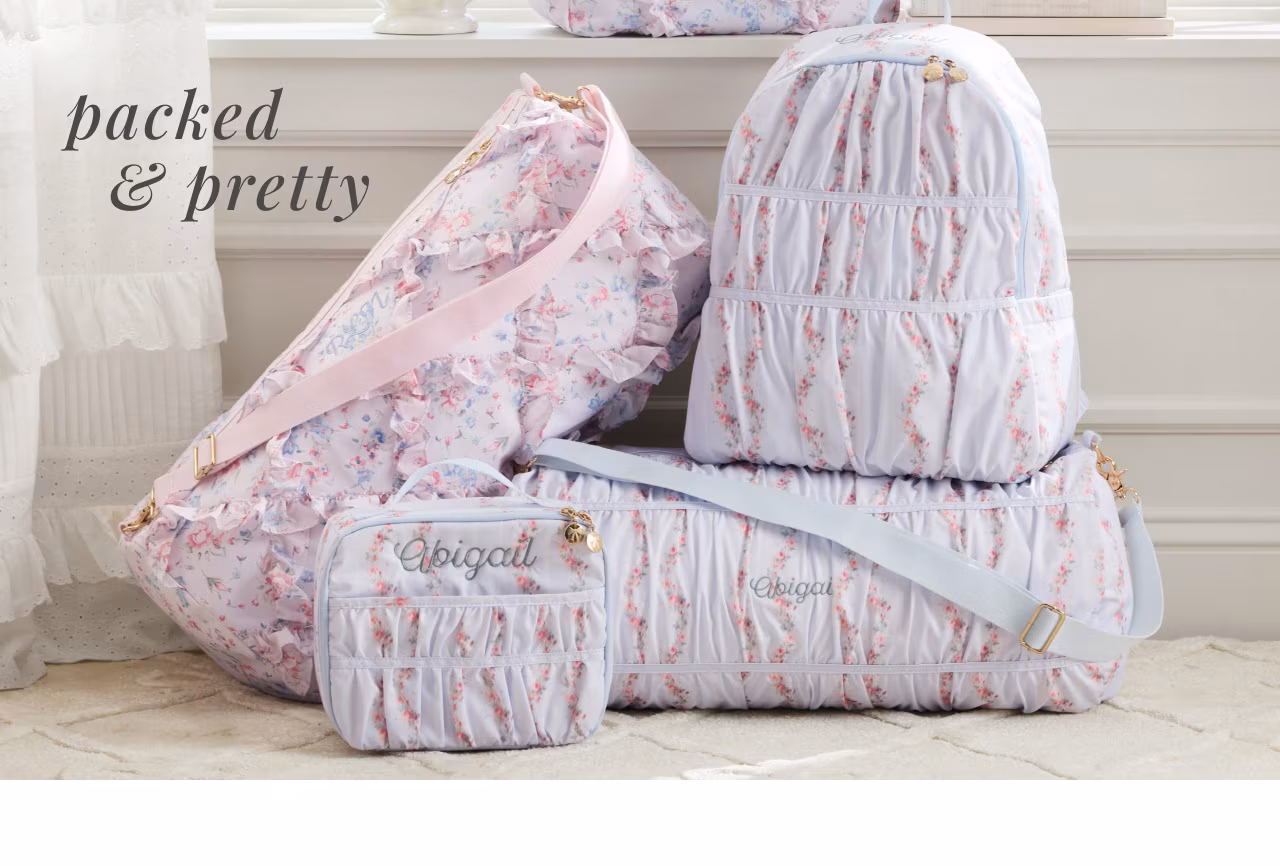 Packed and pretty