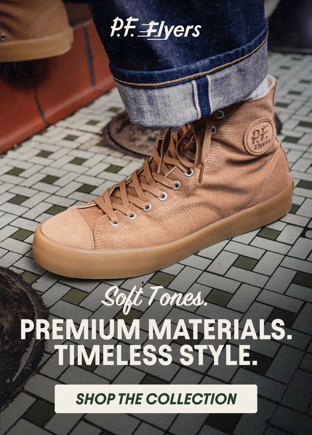 Soft Tones. Premium materials. Timeless style.