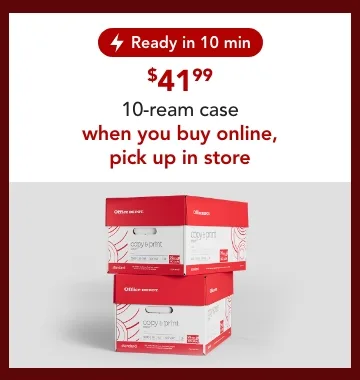 $41.99 10 ream case paper