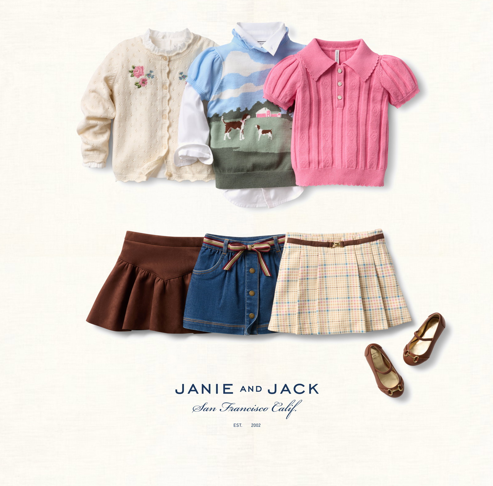 JANIE AND JACK - San Francisco Calif. - EST. 2002