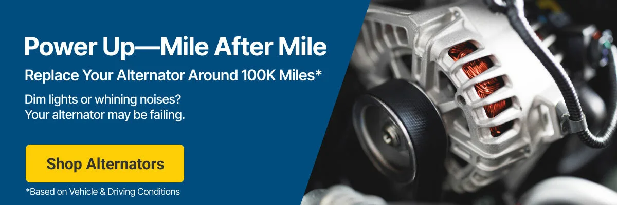 Maintenance Checklist (Alternators): Dim lights or whining noises? Your alternator may be failing.