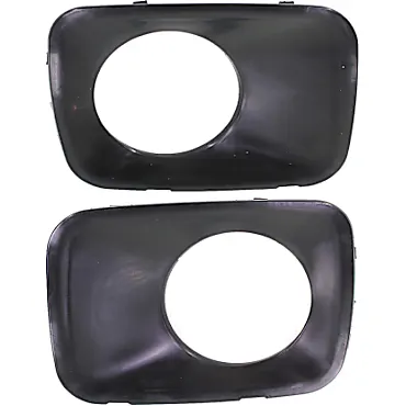 Replacement Driver and Passenger Side Fog Light Trim, Primed