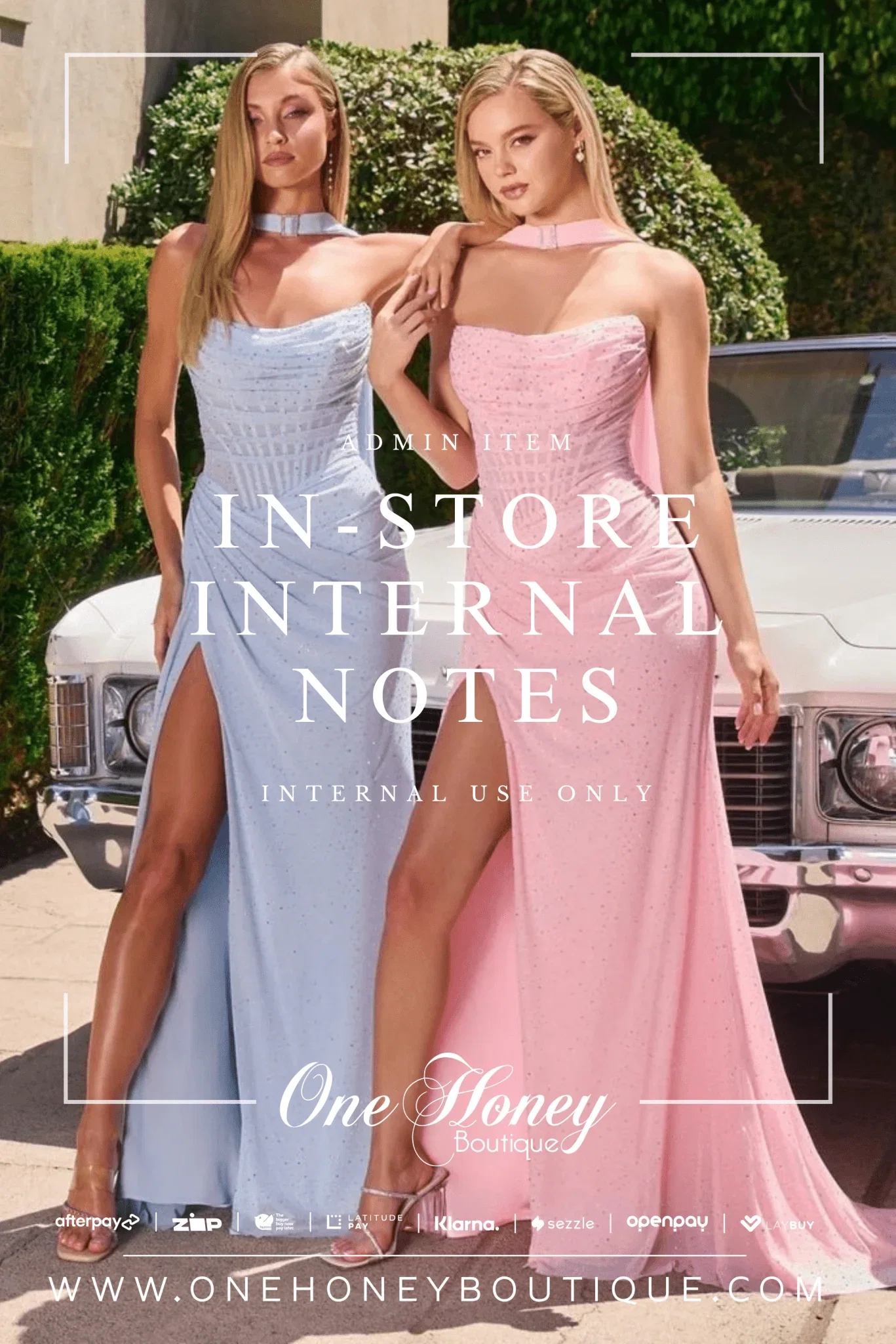 Image of ONE HONEY ADMIN | In-Store Internal Notes