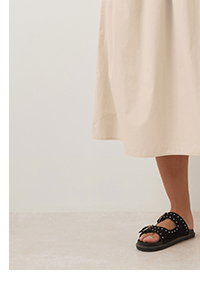 YOURS - Robe Midi Beige Plissée à Poches