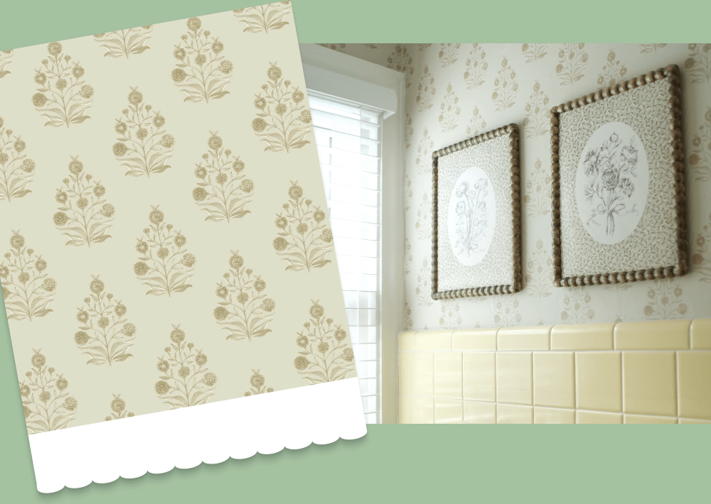 Haveli Block Print Wallpaper