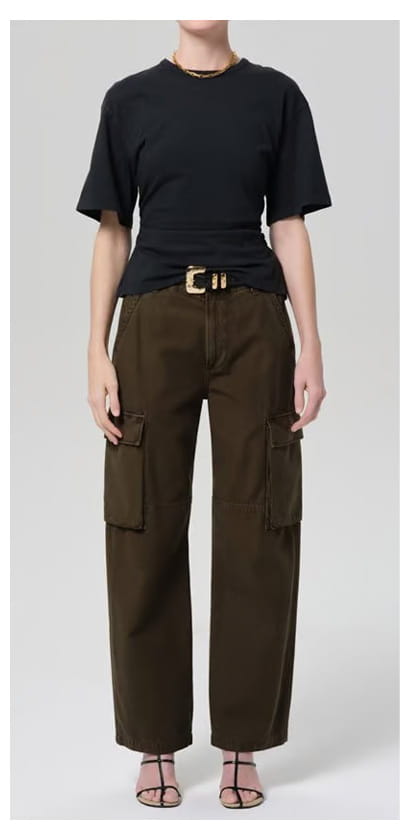 Esme Cargo In Moss