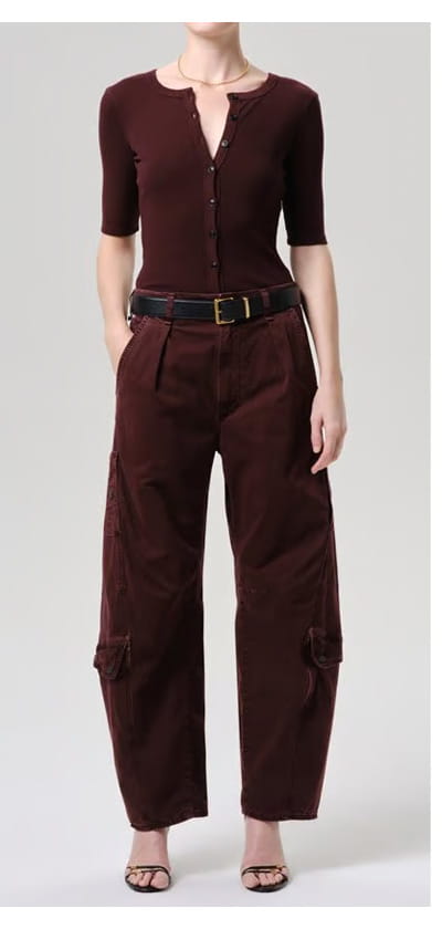 Flight Pant In Mahogany