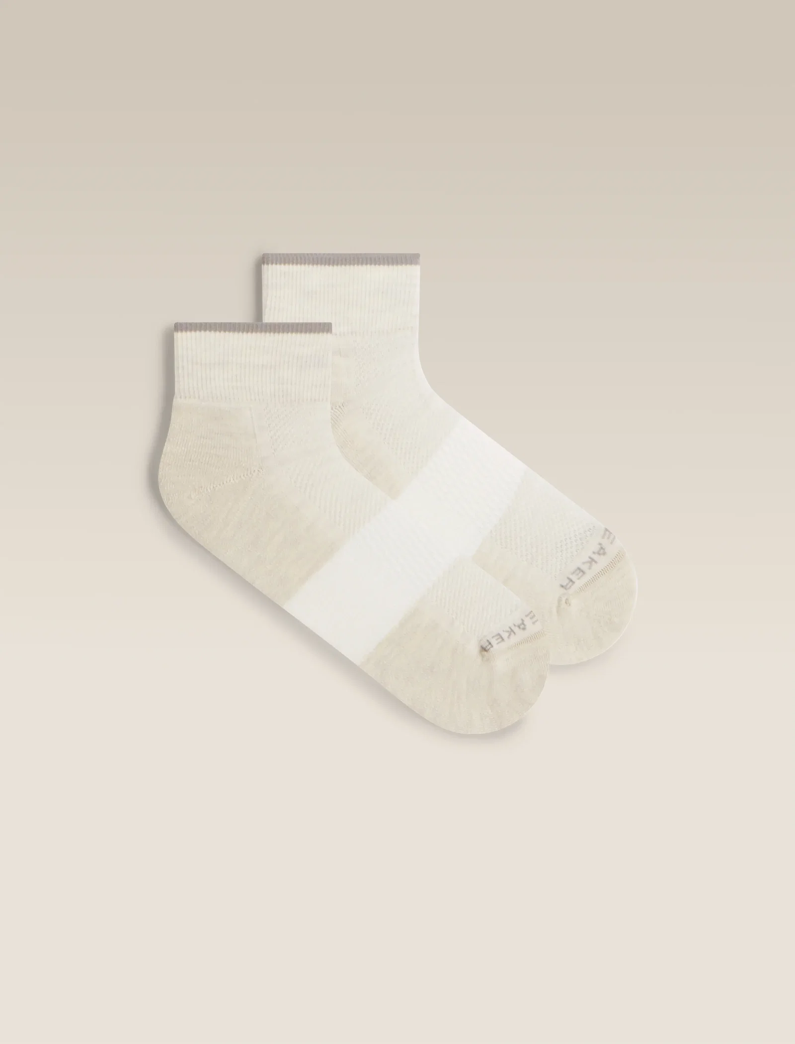 Men's Merino Multisport Light Mini Socks - Ecru hthr/alloy / L