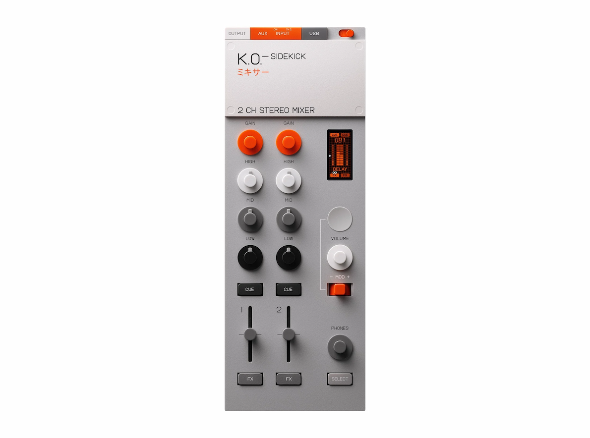 Teenage Engineering EP-136 K.O. Sidekick 2-Channel Stereo Mixer + FX