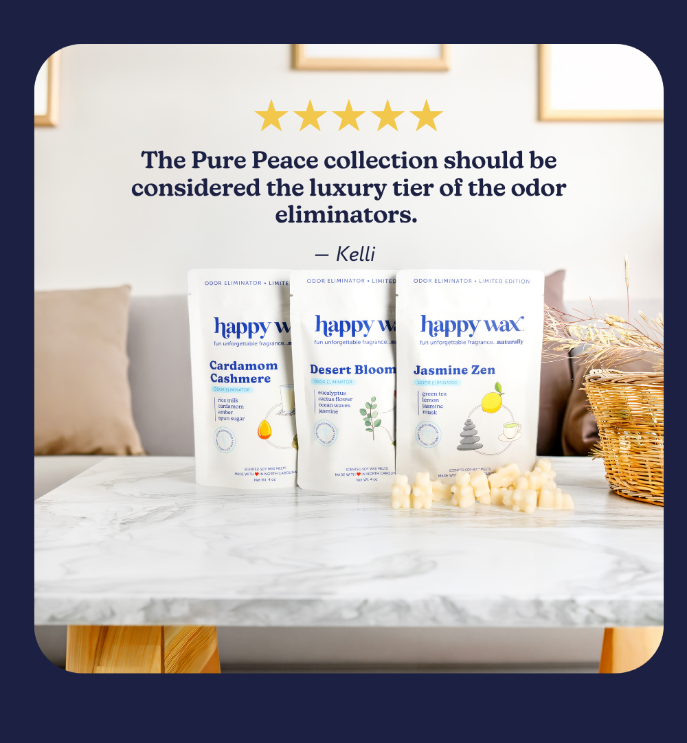 "the pure peace collection should be considered the luxury tier of the odor eliminators." -kelli