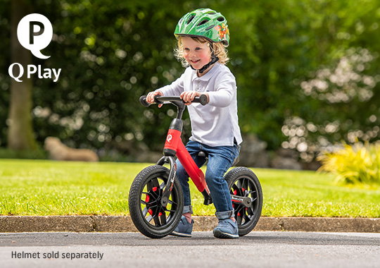 12 Inch QPlay Spark Balance Bike Red