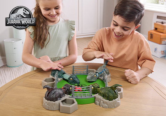 Jurassic World Ravenous Raptors Game