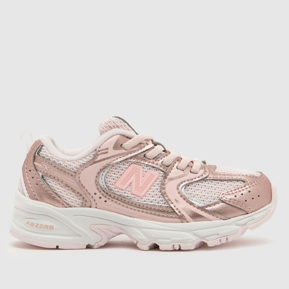 A New Balance 530 Girls Junior in Pink