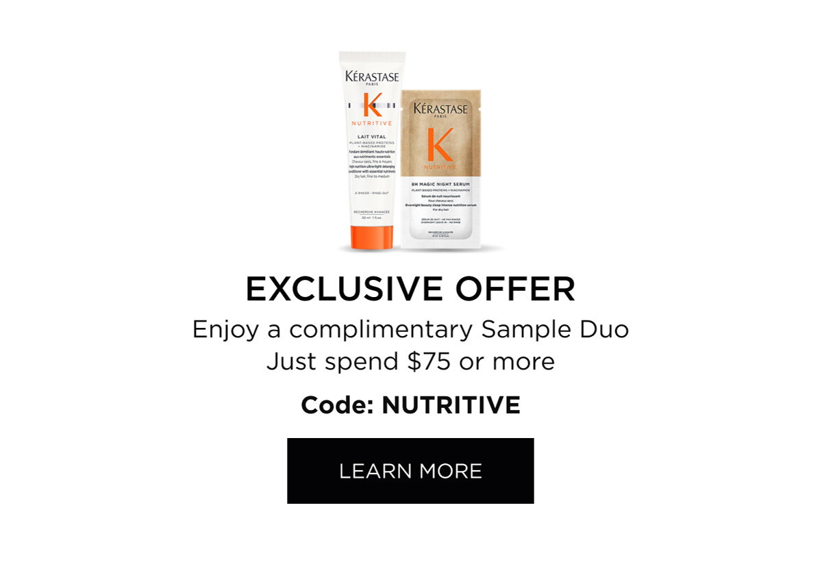 EXCLUSIVE OFFER
