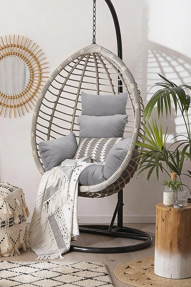 Egg Hanging Chair Cushion Hanging Basket Seat Cushion